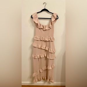 Show Me Your Mumu Greta Dress in Champagne Stretch Size Medium